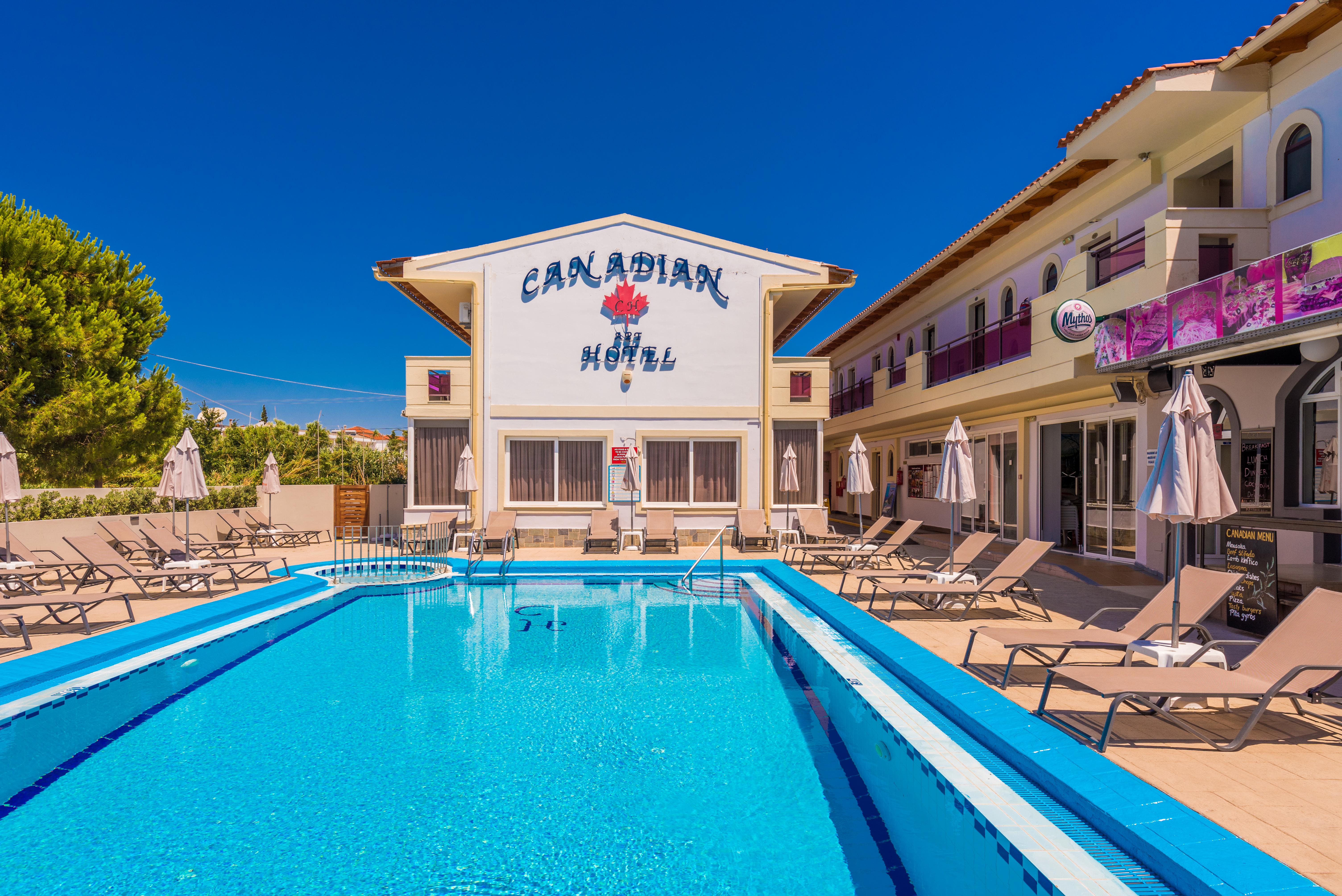 Canadian Hotel Laganas Zewnętrze zdjęcie
